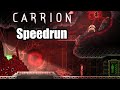 Carrion Speedrun (in 1 hour  and 4 minutes segmented)