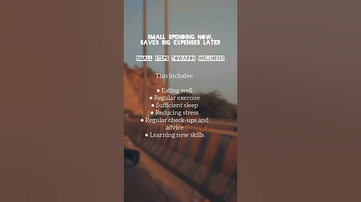 Take small steps towards wellness mindset 🌿✨️