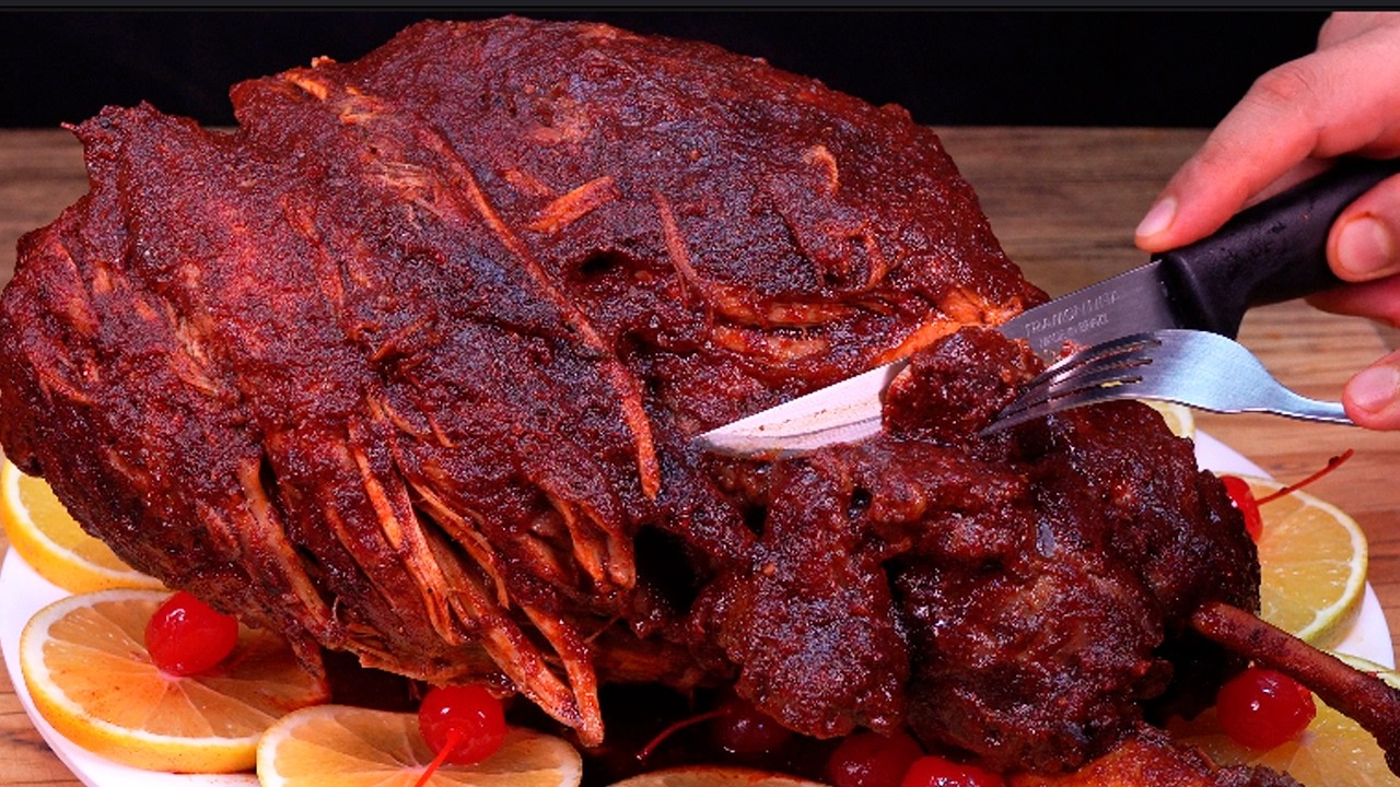 Pierna Adobada al HORNO Para la cena de NAVIDAD | TIP Para Que Quede JUGOSA | El Mister Cocina