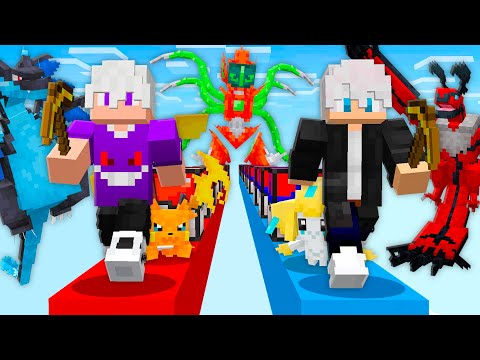 MEGA CORRIDA LUCKY POKÉMON NO MINECRAFT COBBLEMON!