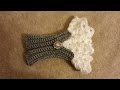How to #Crochet Beautiful Victorian Style Wrist Arm Cuff TUTORIAL #181