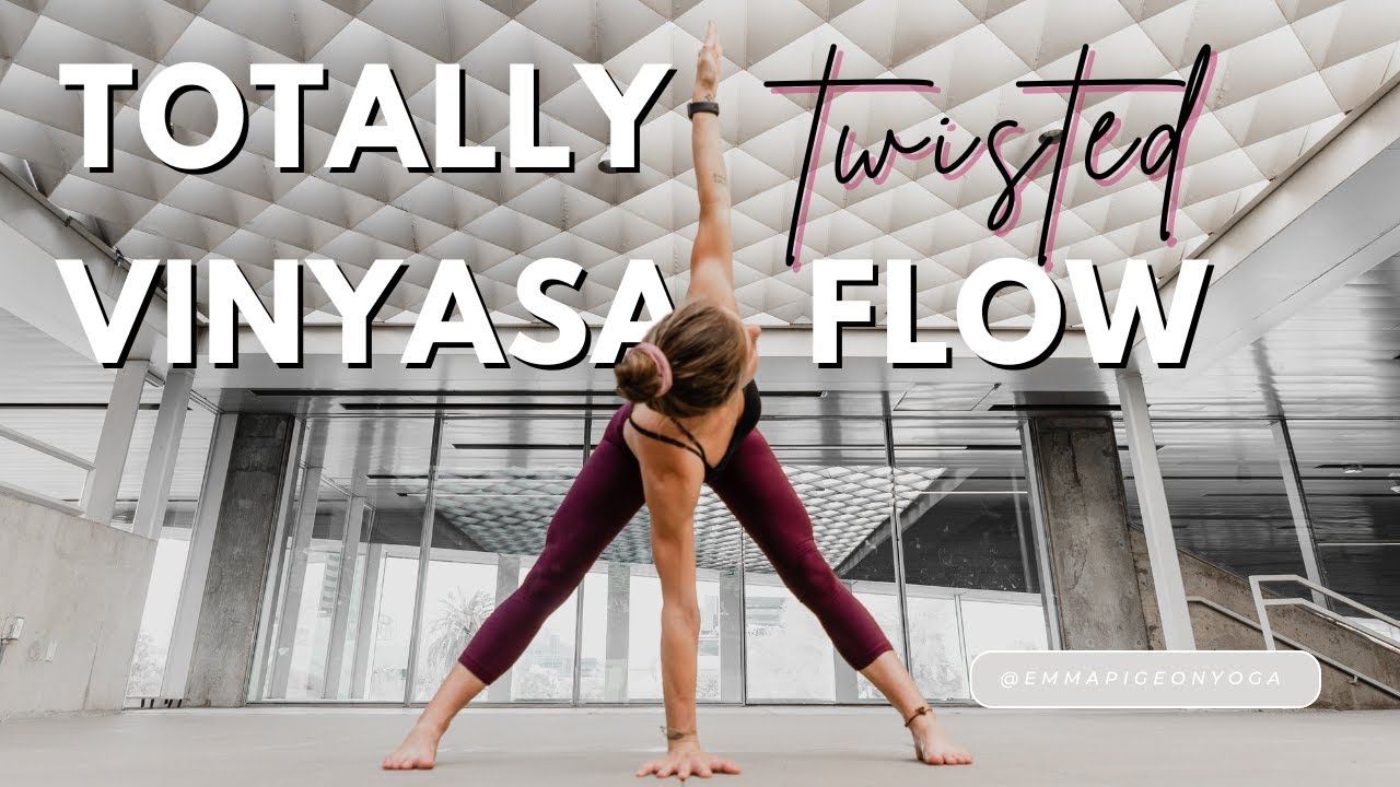 Totally Twisted Vinyasa | 40 Minute Yoga Class | Full Body Flow