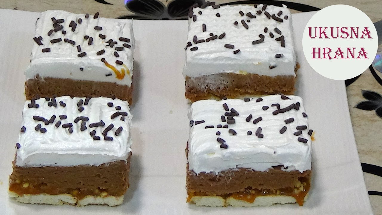 Karamel kocke sa kikirikijem – Caramel cubes with peanuts