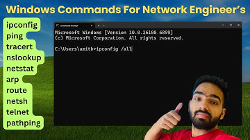 10 Windows Commands Every Network Engineer MUST Know (You’ll Use These Daily) | Detailed Video