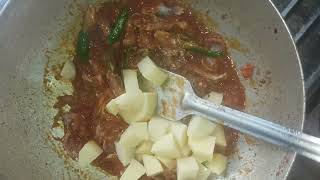 Paro Manghor Logot Alu Bilahi Recipe