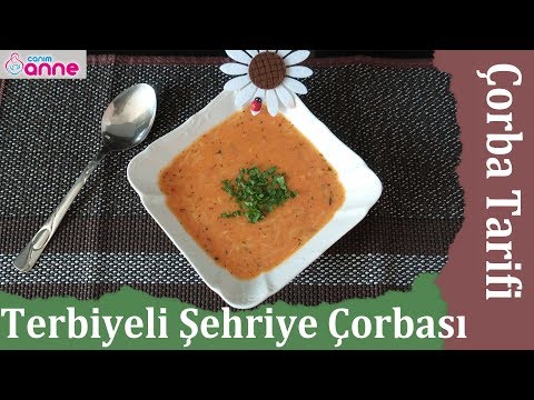 Terbiyeli Şehriye Çorbası Tarifi