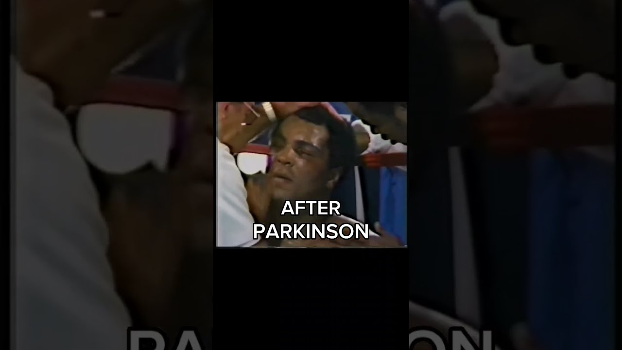 Muhammad Ali After And Before parkinson