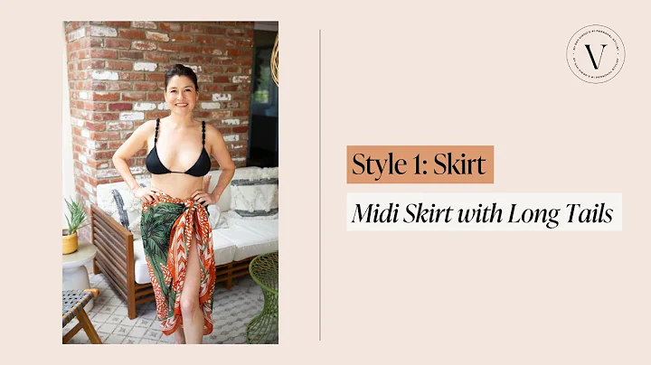 How To Tie A Sarong - 4 Ways to Style a Sarong - How To Wear A Sarong