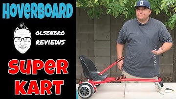 No More Face Planting!! Turn your Hoverboard into a SUPER KART!