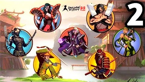 Shadow fight 2 - full Gameplay walkthrough Part 2 | volcano ( ios,Android)