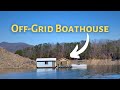 Couple renovates floating cabin in rural appalachia 