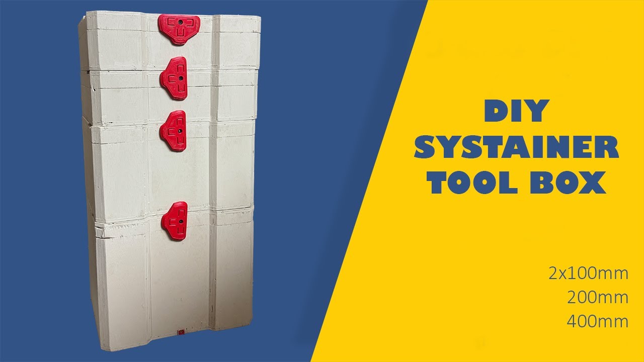 DIY Systainer Toolbox Build Modular Storage