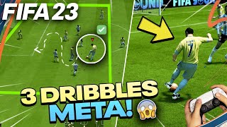 TUTO FIFA 23  TOP 3 Dribbles EFFICACES dans la SURFACE ✅ (ils sont cheatés)