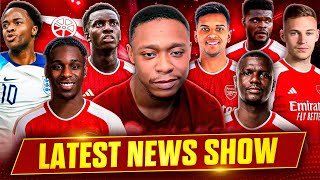 Arsenal News Show: Partey WANTS to stay- Rodrygo latest - Raheem Sterling?