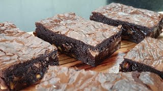 IDE JUALAN HITS Modal Rp 13ribu  – Renyah dan Nyoklat – Resep BROWNIES CRISPY