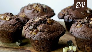 Triple Chocolate Muffins (Starbucks Style) || William's Kitchen