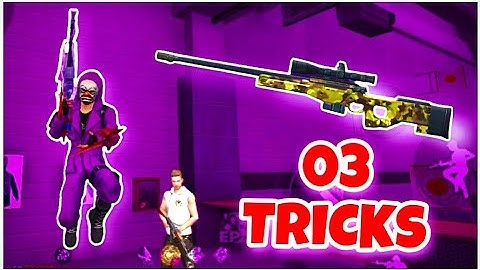 Top 03 Single Sniper Tricks and Settings Free Fire | Sniper Tips and Tricks Free Fire