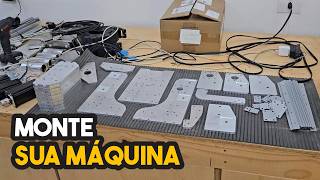 Kit De Montagem Router Cnc De Baixo Custo