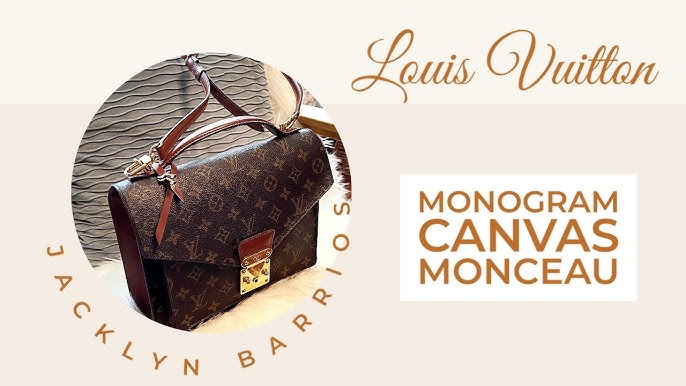 Why you should buy the Vintage Louis Vuitton Monceau  Vintage Designer Bag  review,Try on, What fits 