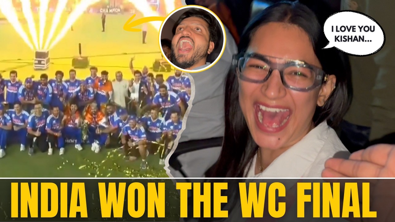 India vs NZ Final Match Full Celebration 🎉 ઈતિહાસ રચાયો!