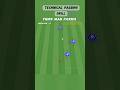 Master the technical passing drill | Variation 3 | Essential for footballers of all ages #football
