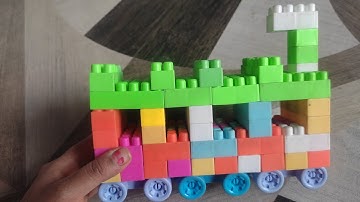 Satisfying DIY BUS 🚌 ASMR building blocks/block game/ Lego block #asmr#asmrsounds #buildingblocks