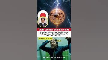 Japanese Scientists Control Lightning with Drones ⚡🛸🇯🇵