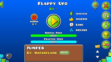 Geometry Dash : Flappy Ufo - by - (Harder) 100%
