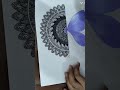 #mandalaart #mandala #penart #butterfly #violet #drawing #markerart