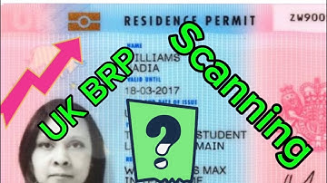 How to scan your BRP chip for eVisa #uk #brp #evisa
