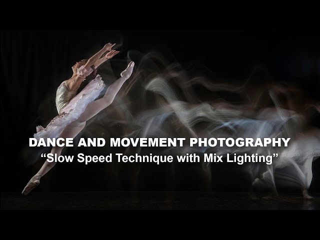 Dance and Movement Photography | Slow Speed Technique with Mix Lighting (Part 2/4) class=