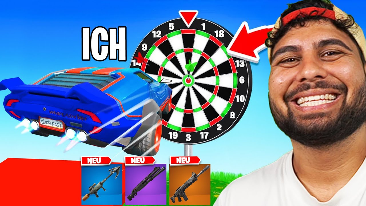 AUTO DART RACE um Loot in Fortnite!