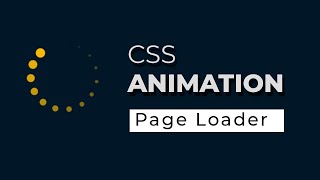 CSS Page Loading Animation | CSS Loader | CSS Animation Tutorial | csPoint Web Designing Tutorials