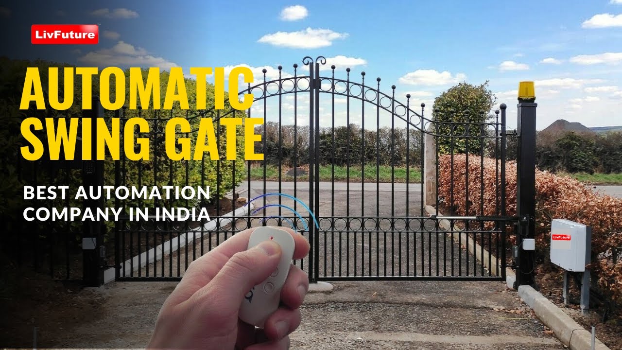 Automatic Swing Gate | Remote Controlled Gate | #trending #housedesign ...
