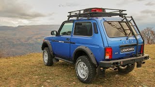 Lada Niva Urban Fender Flares Tuning Installation Lapter /// Ladapower.com