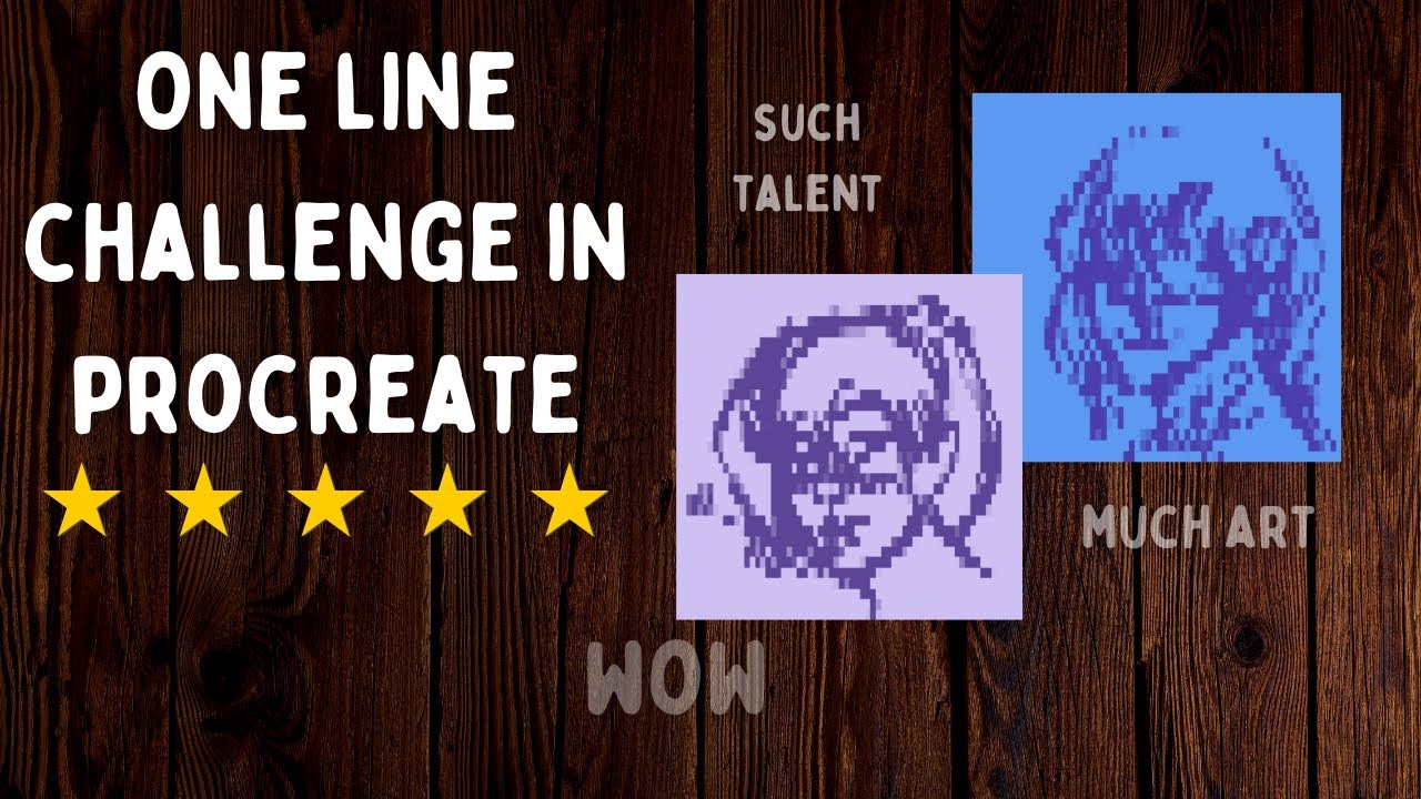 Don't Lift the Pencil?! One Line Challenge Inspired by simonaesarts