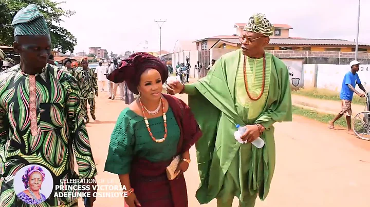 Late PRINCESS VICTORIA ADEFUNKE OSINLOYE BURIAL EVENT HIGHLIGHT
