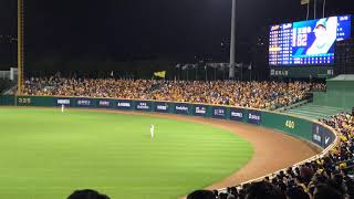 20190918 CPBL 兄弟 外野應援團 嗆司曲