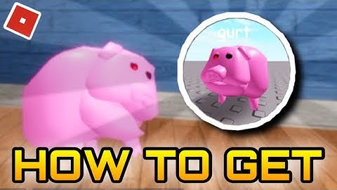 How to get “G-U-R-T” BADGE + SKIN in PIGGY RP INFECTION - ROBLOX