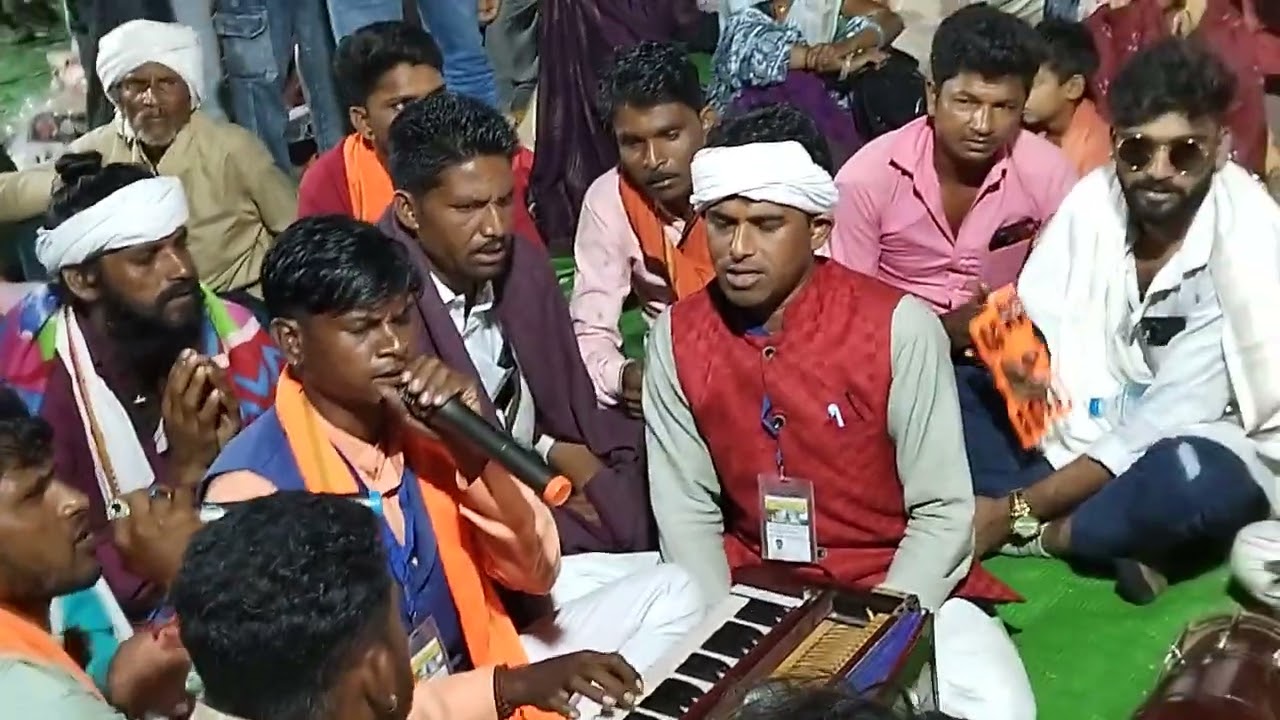 कोजागिरी सरद पुरुनीमा अखंड पिन में भजन गायक नाहदर गुरु जमानखेत भिकला गुरु सेमलेट