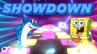Brain Break Showdown 🦈 Spongebob vs Baby Shark 🦈 Just Dance 🦈 Jump Challenger Battle screenshot 5