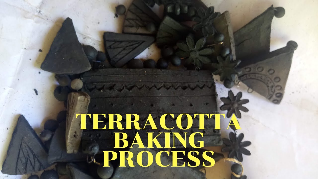 How to BAKE TERRACOTTA JEWELLERY at HOME YouTube