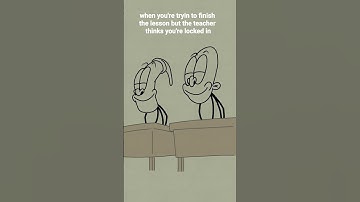 Was  just trying to get to break time break time😅 #shorts #animation #funnyvideo