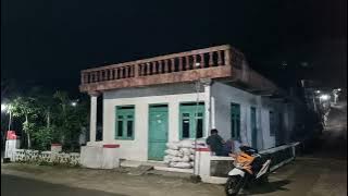 SUASANA MALAM PEDESAAN YANG SEPI DI UJUNG DUNIA 