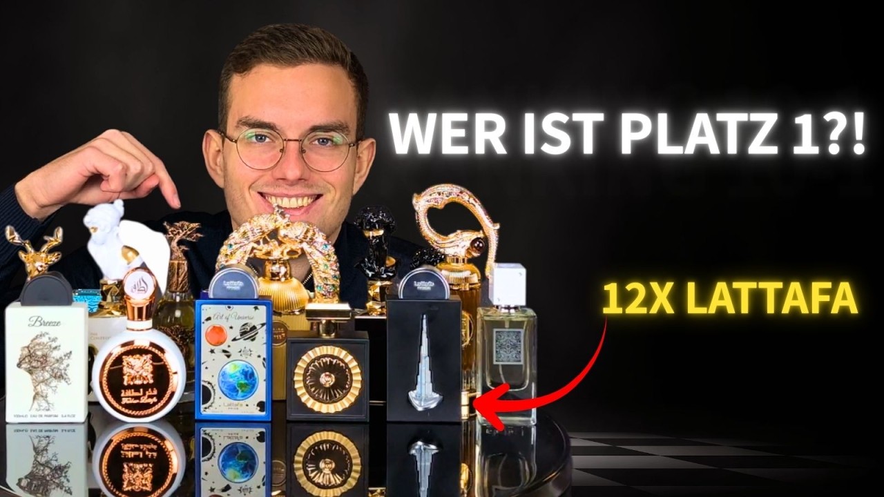 Top 12 Lattafa Parfums – Wer schafft Platz 1?!