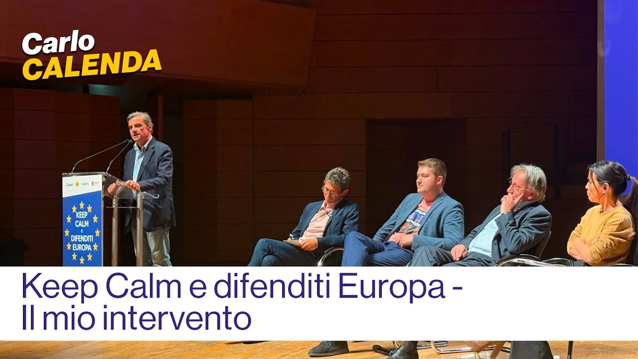Keep Calm e Difenditi Europa - Il mio intervento