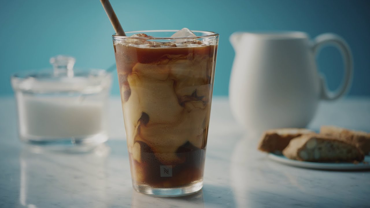 Nespresso Barista Masterclass – Iced Latte & Black Coffee Over Ice