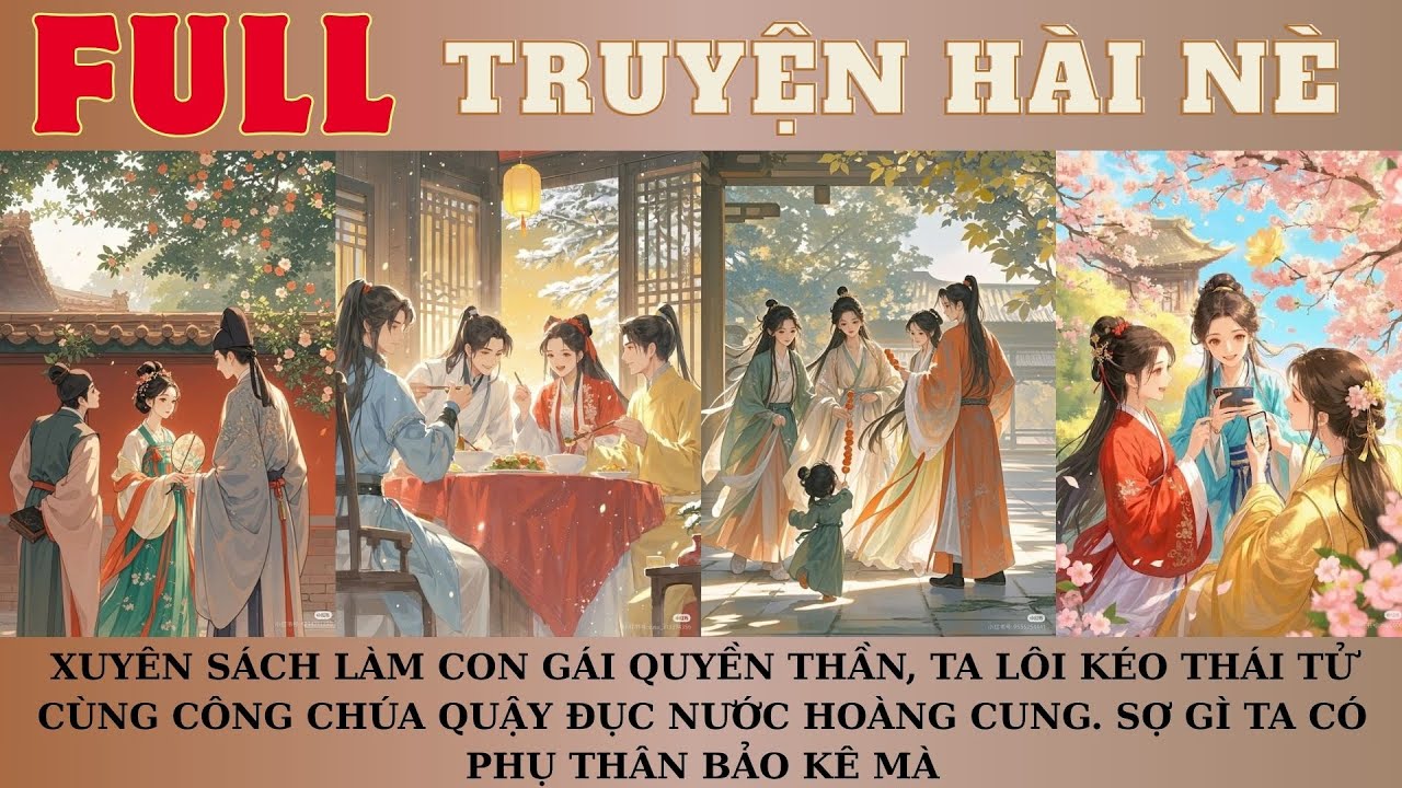 XUYÊN SÁCH LÀM CON GÁI QUYỀN THẦN, TA LÔI KÉO THÁI TỬ CÙNG CÔNG CHÚA QUẬY ĐỤC NƯỚC HOÀNG CUNG.