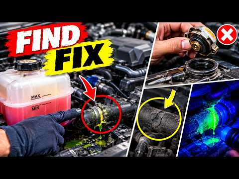 How to Find and Fix a Car Coolant Leak