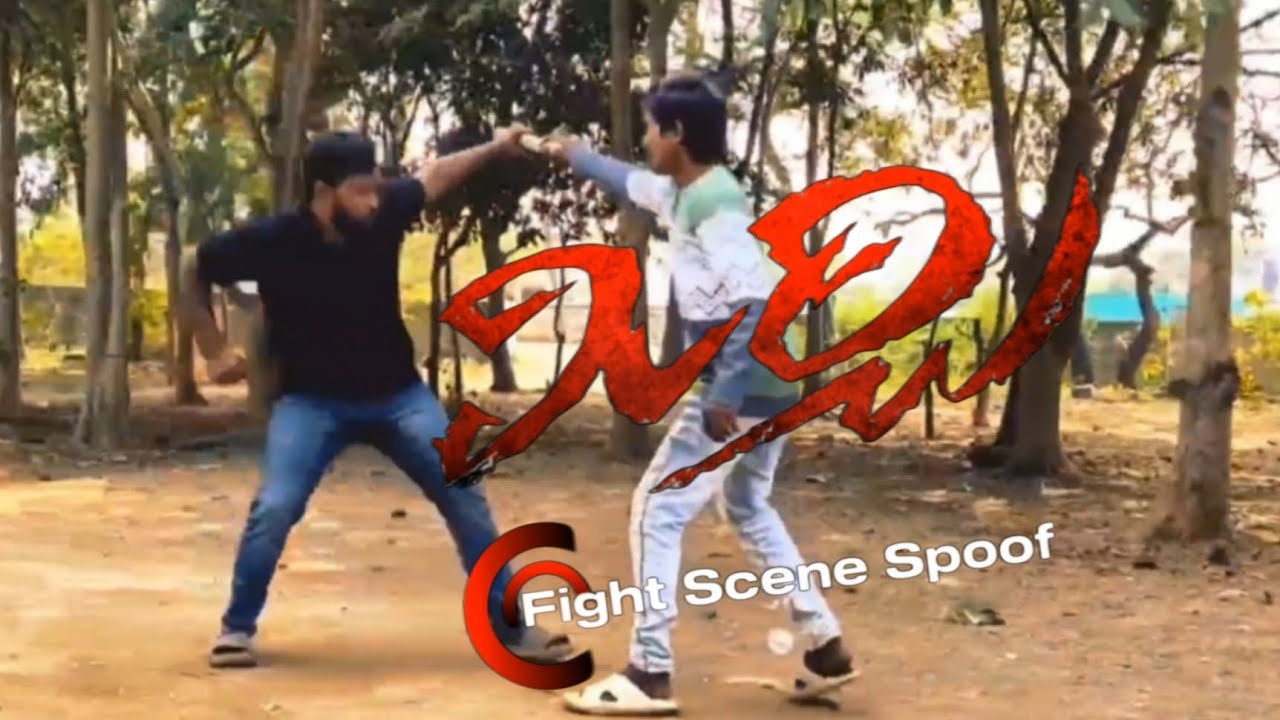 Mirchi Movie Fight Scene Spoof || Mirchi Fight Scene || 